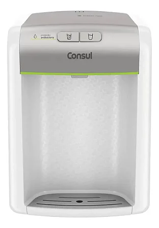 Purificador de água Consul Branco refrigerado com proteção antibactérias CPB34ASVNA