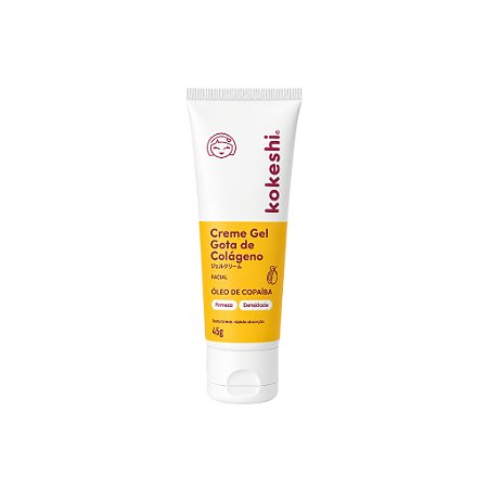 Creme Gel Regenerador Facial Gota de Colágeno Kokeshi 45g