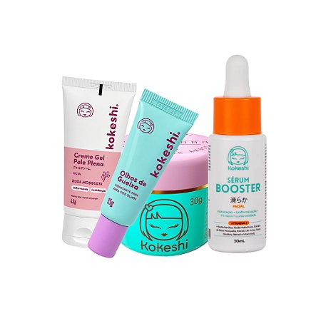 Kit Rejuvenescimento Diurno + Pele de Porcelana Kokeshi