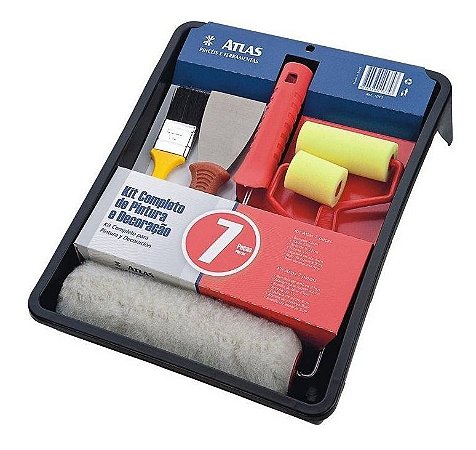 Kit Pintura Completo Atlas 7 Peças
