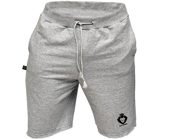 short moletom masculino branco