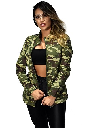 moletom feminino militar