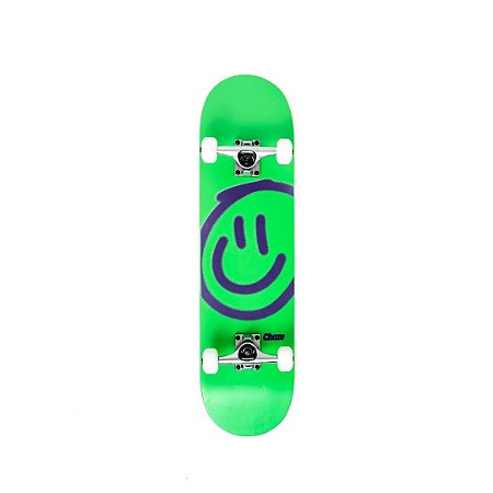 Skate Montado Chaze Skateboard Smile Verde