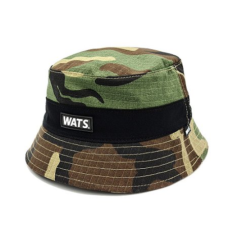 Bucket Wats Company Camo Militar