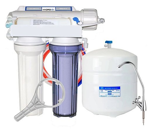 Filtro Osmose Reversa 4 Estágios 360 litros/dia certificado INMETRO