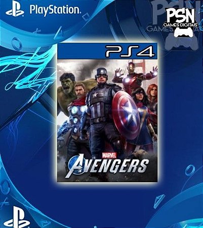 COMPRAR Marvel's Avengers - Psn Ps4 Mídia Digital - PSN GAMES DIGITAIS - JOGOS  DIGITAIS MUITO BARATO!