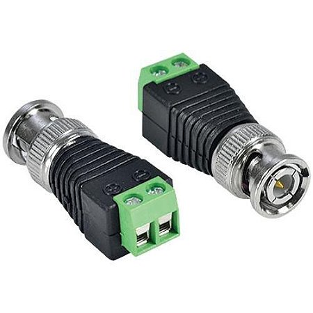 Conector Bnc Com Borne Macho