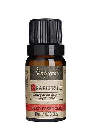 Óleo Essencial Grapefruit 100% Puro 10ml - Via Aroma