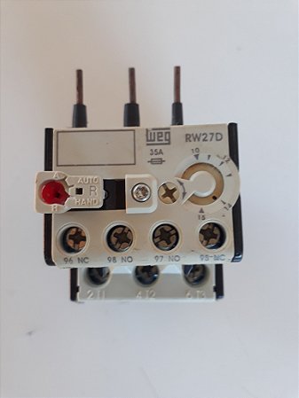 Rele Sobrecarga Térmico Weg Rw27-1d3-u015 Ajuste 10-15a