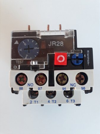 Relé Térmico Jr28-25 4,0~6,0a 1na+1nf Marca Lukma Sibratec