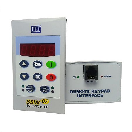 Modulo de Expansão Soft Starter Weg SSW07 HMI REM Interface de Operação weg