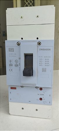 Disjuntor Weg Dwb400n400-3da 400a