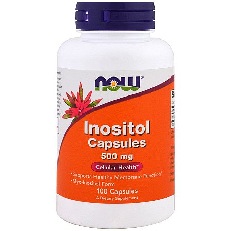 Inositol 500mb - 100 Capsulas Gelatinosas