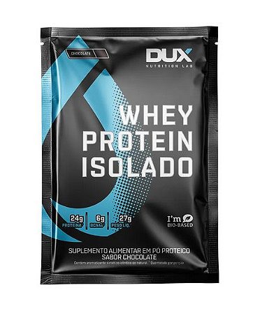 Whey Protein Isolado Chocolate - Dux - Sachê 27g