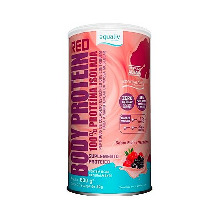 Body Protein Red 600g - Equaliv