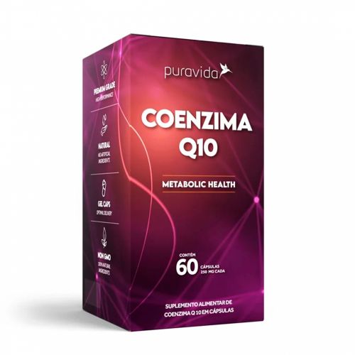 Coenzima Q10 - Pura Vida - 60 capsulas