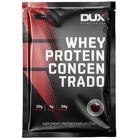 Whey Protein Concentrado Coco - Dux - Sachê 28g