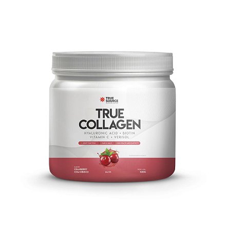 Collagen, Cranberry com Hibisco - True Source - 420g