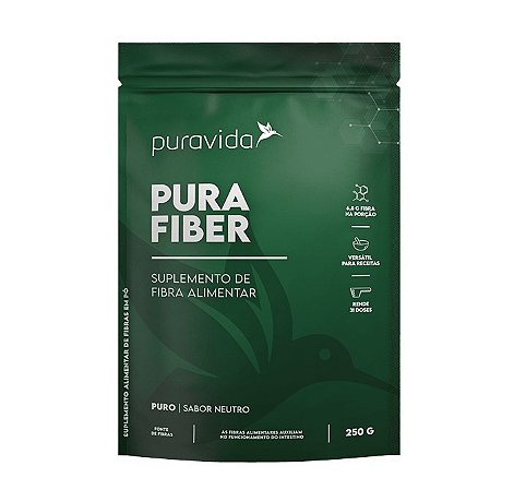 Pura Fiber Neutro - Pura Vida - 250g