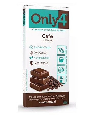 Chocolate Only 4 - Café 20g