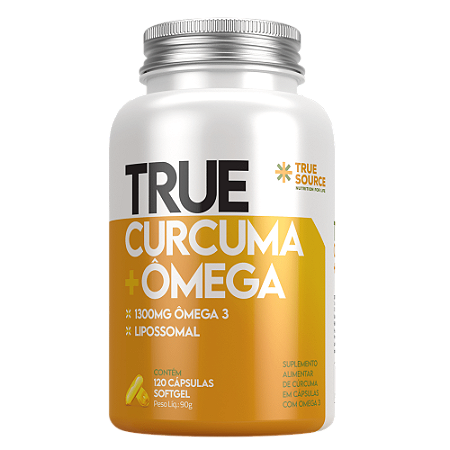 Curcuma + Omega Lipossomal - 120 Capsulas