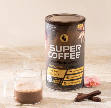 SuperCoffee Chocolate Língua de Gato 380g