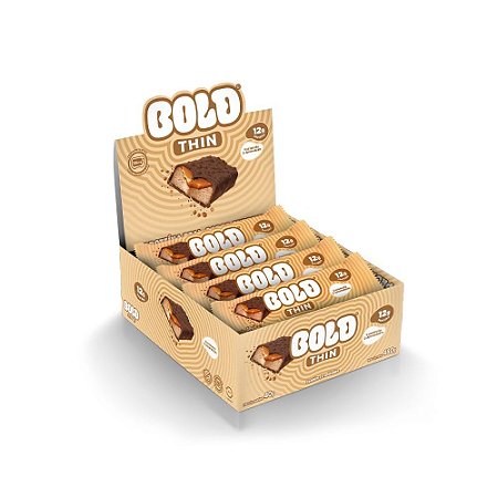 BOLD THIN CARAMELO E AMENDOIM