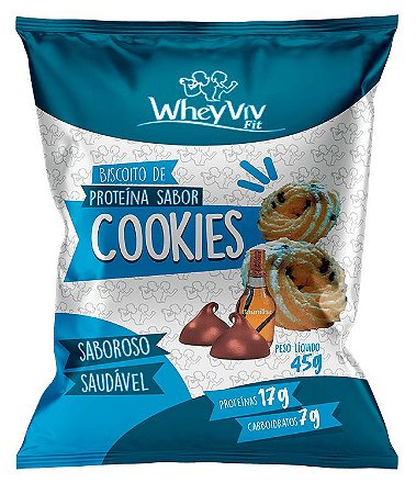 Biscoito Wheyviv - Cookies - 45g