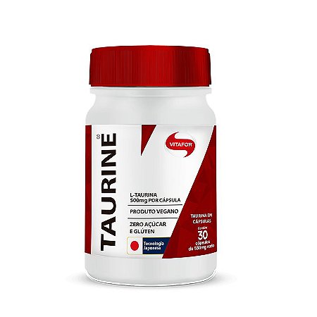 Taurina 500mg, 30 capsulas - Vitafor