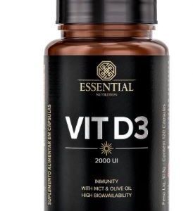 Vit D 3 - Essential  120 cápsulas
