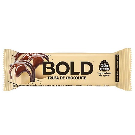 Bold Bar 20g de Proteína - Trufa de Chocolate - Unidade 60g