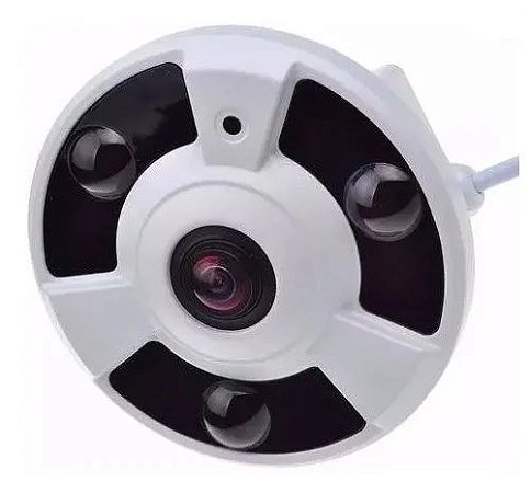 Câmera Panorâmica 360/ Lente 3,6 Dome Ccd Sony Ahd 1.3 Mp