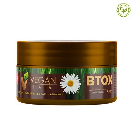 Btx Máscara Extratos Florais Capilar  Vegan Hair Prolisse 300g