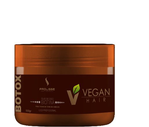 BOTOX CAPILAR  PROLISSE VEGAN HAIR 500G - ANTI FRIZZ E REALINHAMENTO