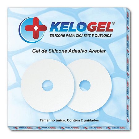 FITA DE SILICONE Areolar PARA CICATRIZ HIPERTROFICA E QUELOIDE 7,6CM X 7,6CM