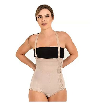 Cinta Modeladora Pós-Parto com Zíper Lateral Mondress (300