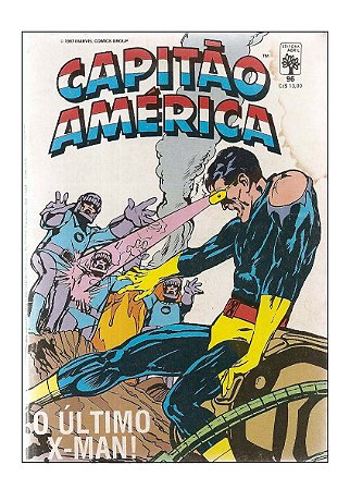 Hq Capitão América Nº 96 - O Último X-man!