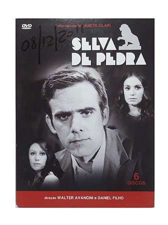 Dvd  Novela  - Selva de Pedra  ( Box contendo 6 dvd's )