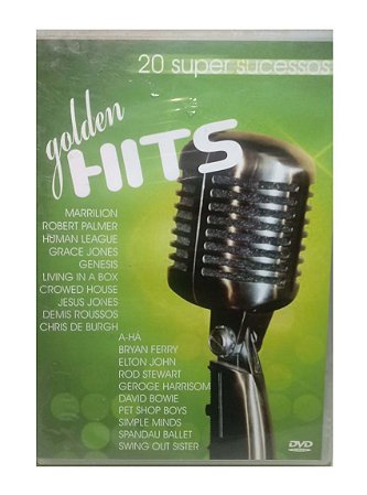 Dvd Vários - Golden Hits 20 grandes sucessos
