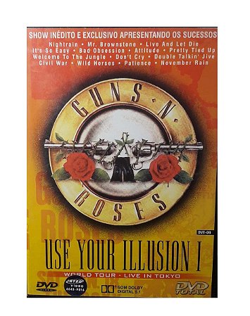 Dvd Guns N´ Roses - Use Your Illusion (world tour - live in Tokio)