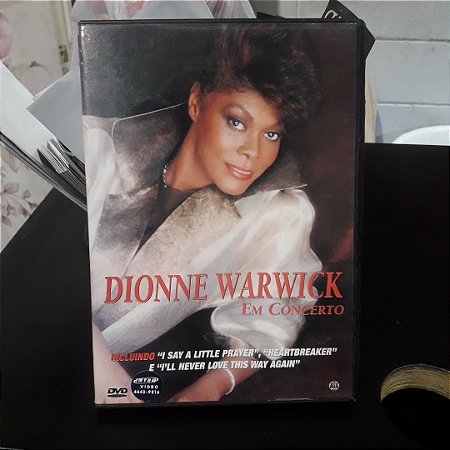 Dvd Dionne Warwick - Dione Warwick em Concerto