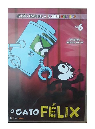 Dvd O Gato Felix (6) Edição Especial (a série colorida)