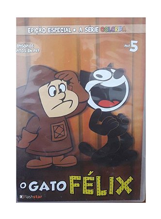 Dvd O Gato Felix (5) Edição Especial (a série colorida)