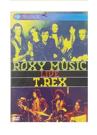 Dvd Roxy Music Live - T. Rex