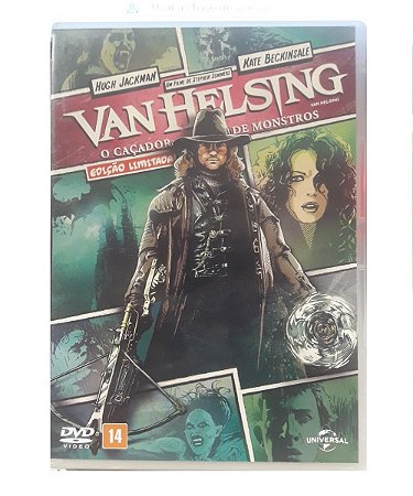 Dvd Van Helsing, o Caçador de Monstros - High Jackman, Kate Beckinsale