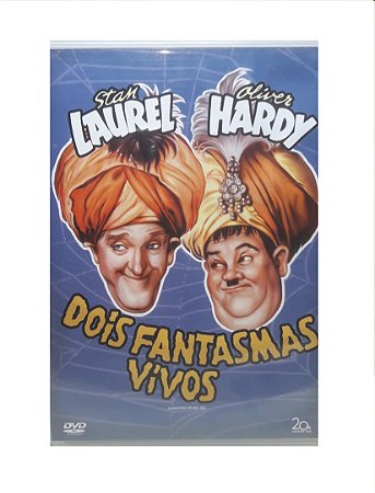 Dvd Stan Laurel Oliver Hardy - Dois Fantasmas Vivos