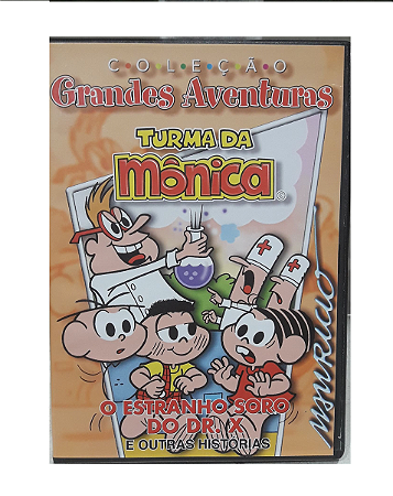 DVD Turma da Mônica, Grandes Aventuras, O Estranho Soro do