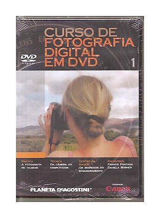 Dvd Curso de Fotografia Digital em DVD 1