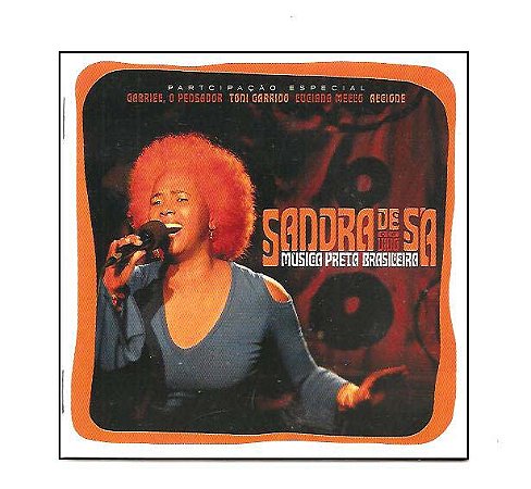 Cd Sandra de Sá Musica Preta Brasileira