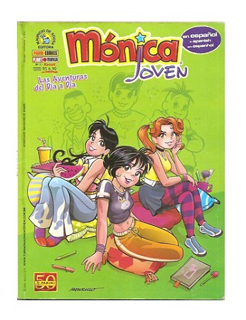 Hq Mónica Joven Nº 1 - Las Aventuras del Dia a Dia